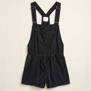 Aritzia Wilfred Free Black Overalls Romper